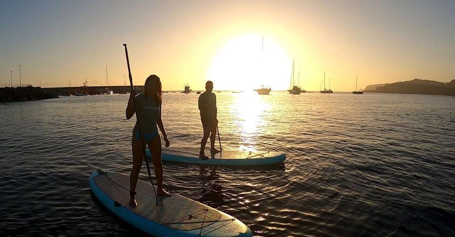 2h Sunset Paddle Board Session in Gran Canaria - Sunset SUP in Gran Canaria: the point is the sea, not just the sunset