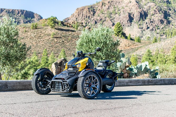 3 Wheel Motorcycle like Quad/Buggy Tour Gran Canaria (Maspalomas) - Can-Am Ryker Trikes in Maspalomas: The Big Appeal