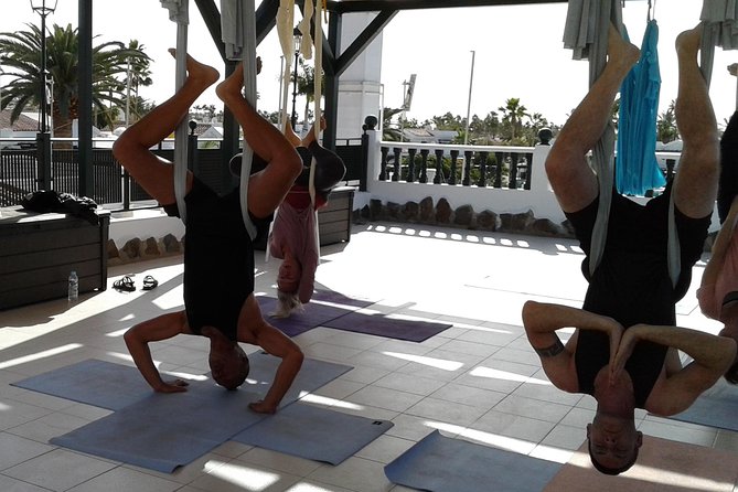 Aerial Yoga Experience in Maspalomas, Spain - First impressions at Pranapure Yoga School in Maspalomas