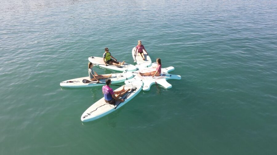 Arguineguín: Stand-up Paddleboard Yoga Class with Instructor - Price and value for $47 in Arguineguín
