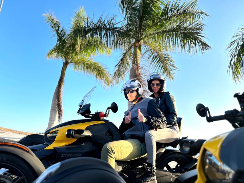 Can-am Ryker moto / buggy / quad Tour: Coast (Maspalomas) - Maspalomas Launch: Guided Intro, Short Walk, Then Real Road Time