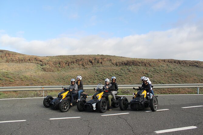 Can-am Ryker three wheels tricycle Mountain Tour (Maspalomas) - Weather matters more than you think