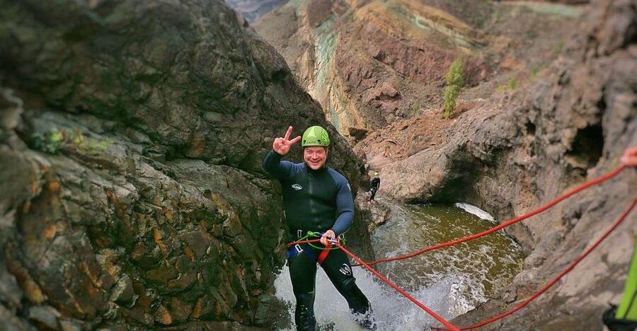 Canyoning in the Rainbow Mountain Gran Canaria - Why the Rainbow Mountain area makes canyoning feel extra special
