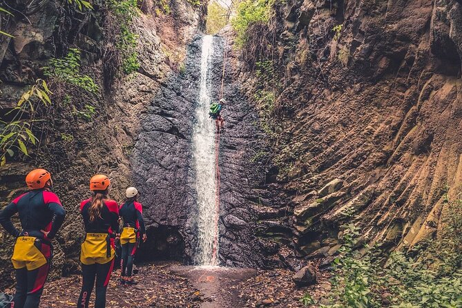 Canyoning with Waterfalls in the Rainforest - Small Groups ツ - Gran Canaria canyoning in the rainforest, what you’re doing for 4 to 5 hours