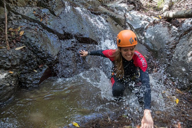 Canyoning with Waterfalls in the Rainforest - Small Groups ツ - The waterfalls and natural slides part, what it feels like on the move