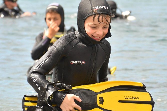 Children's PADI Diving Experience in Gran Canaria - On-site training: learning to breathe underwater without the drama