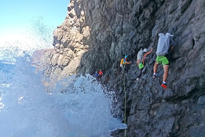 Coasteering Gran Canaria: The Atlantic Mountains Adventure Route - Ocean And Mountain In One Half-Day Plan
