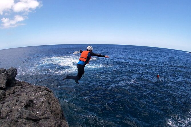 Coasteering Gran Canaria: The Atlantic Mountains Adventure Route - Zipline 35 Meters Over The Waves: The Big Gravity-Leaning Payoff