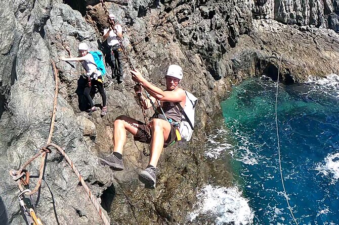 Coasteering Gran Canaria: The Atlantic Mountains Adventure Route - Jump From The Cliff, Then Snorkel In The Water