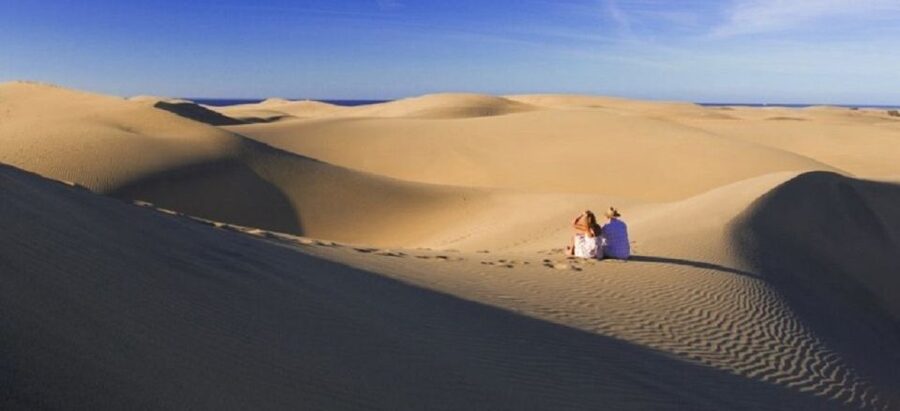 E-Bike City Tour included Camel Tour inside Maspalomas Dunes - Camel ride through the sand dunes, 30 minutes that feel different