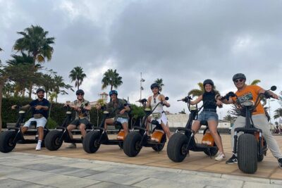 e-Scooter City Tour + Camel Ride inside Maspalomas Dunes