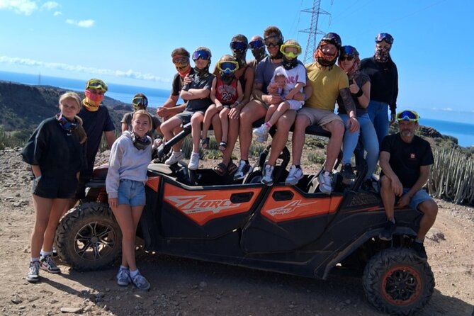 Family Monster 4 Seater Buggy - Helmets and glasses included, camera glasses are optional