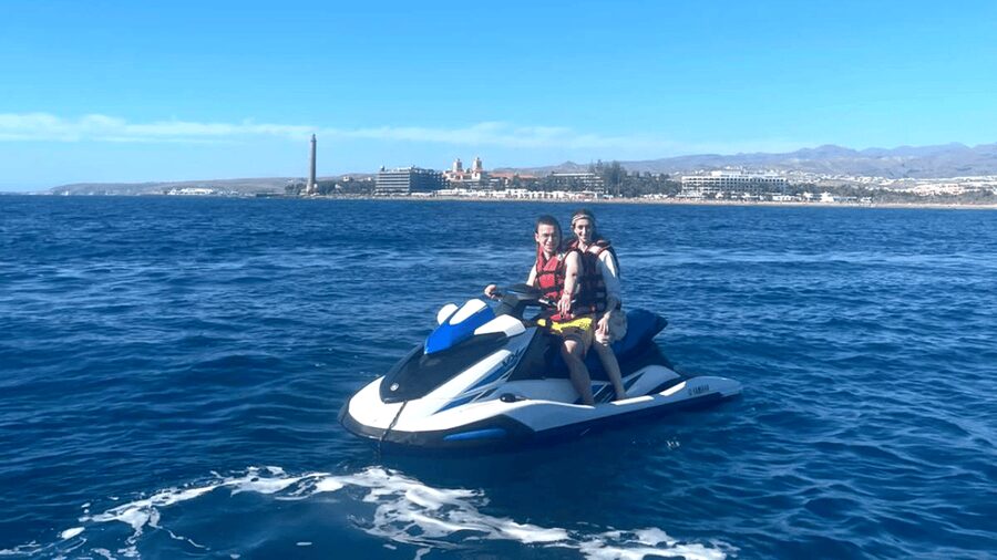 From Playa del Inglés: Guided Jet Ski Tour & Hotel Transfers - Jet ski time along Gran Canaria: views, pace, and what the ride feels like
