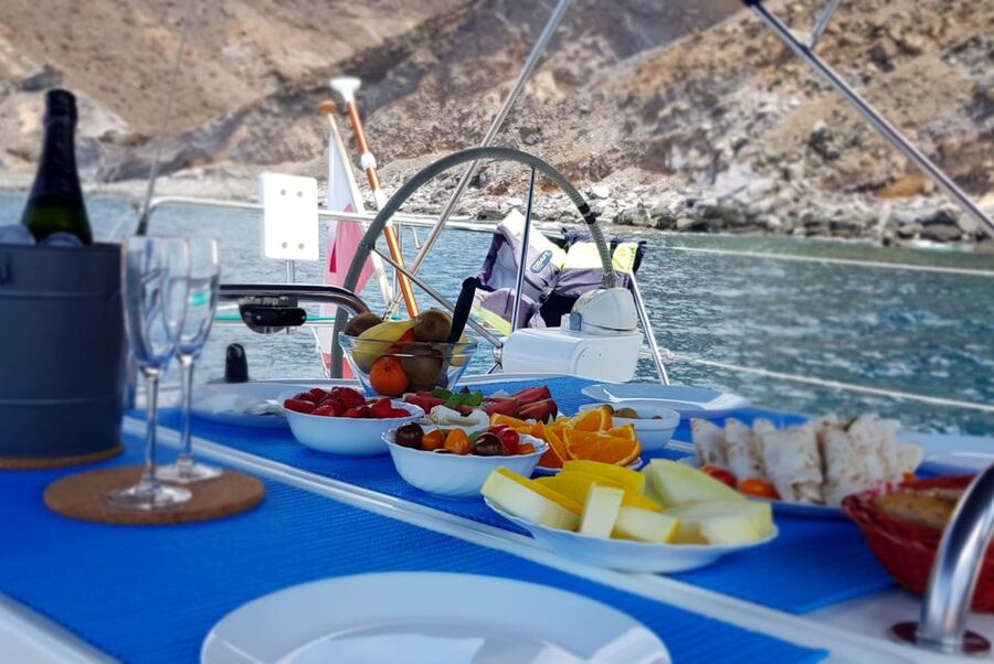 From Puerto de Mogán: Sailboat Trip with Food and Drinks - The Snorkeling Stop: One Hour, Gear Included, Picked for the Day