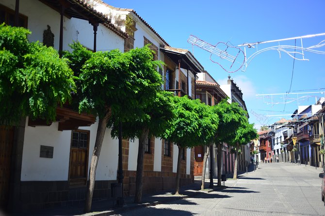 Full Day to Bandama Volcano, Center and High Peaks of Gran Canaria & Roque Nublo - Teror: basilica area, wooden balconies, and real free time