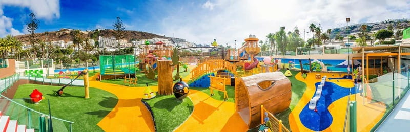 Gran Canaria: Angry Birds Activity Park Entry Ticket - The main entrance zone: nests, slides, trampolines, and quick challenges