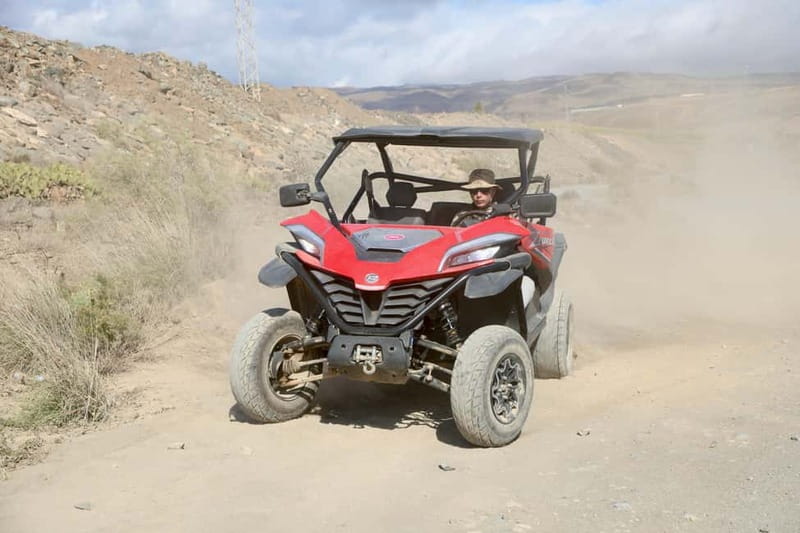 GRAN CANARIA: BUGGY TOUR - 100% OFFROAD SUNSET TOUR 1hr 30m - The Route: Maspalomas Direction to Fataga and Into Canyons