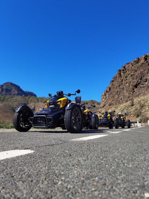 Gran Canaria: Can-Am Ryker 3-Wheel Motorcycle / Buggy / Quad - What happens before you ride: paperwork, 15-minute safety briefing, and bike coaching