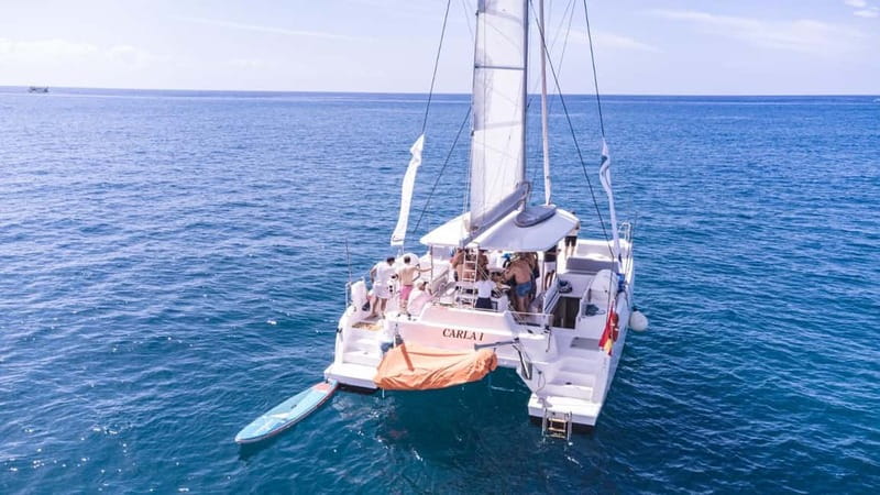 Gran Canaria: Catamaran Tour with Lunch on Pristine Beaches - Why Mogán by catamaran feels calmer than the usual boat day