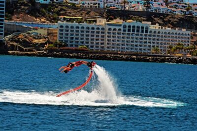 Flyboard Session at Anfi Beach