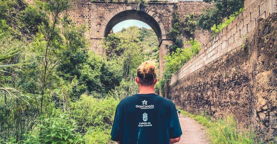 Gran Canaria: Guided Day Tour to Rainforest with Tasting - Azuaje Spa ruins: when the ravine gets a human storyline