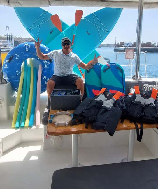 Gran Canaria⛵Private Catamaran Trip – All-Inclusive Luxury - Sunset cruises: when 2 hours can feel like a full evening
