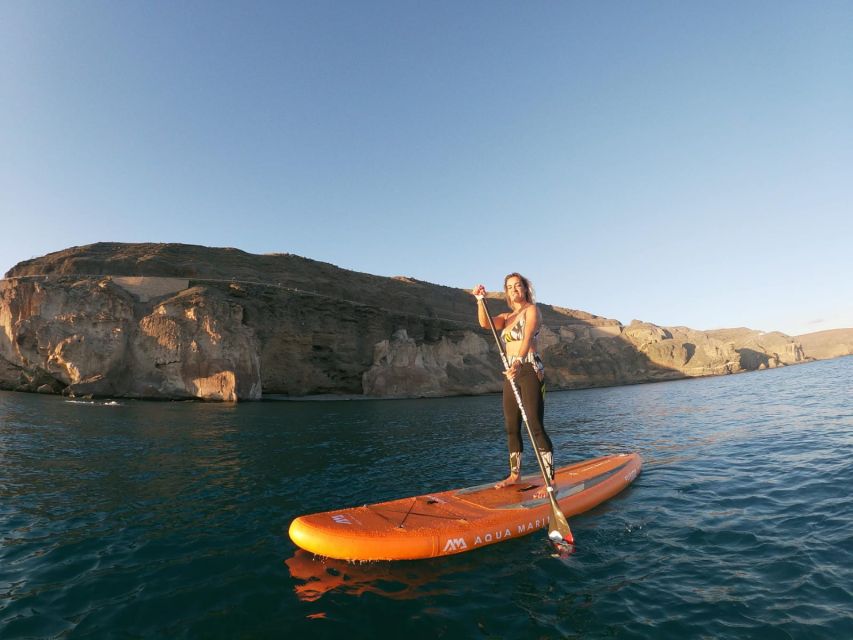 Gran Canaria : Stand Up Paddle (SUP) Tour - From Playa Las Marañuelas to open water in two hours