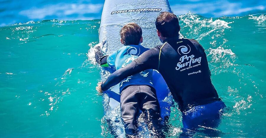 Gran Canaria Surf Lessons: Playa del Inglés & Maspalomas - The lesson flow: theory, practice, breaks, then more coaching in the water