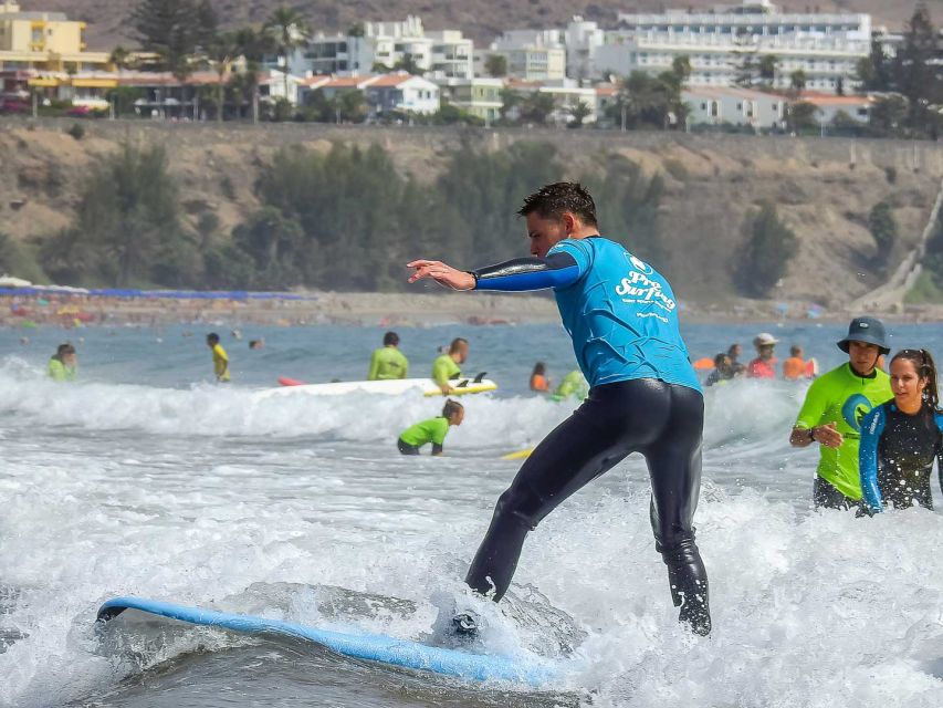 Gran Canaria Surf Lessons: Playa del Inglés & Maspalomas - Equipment setup and safety: why included insurance is more than a detail