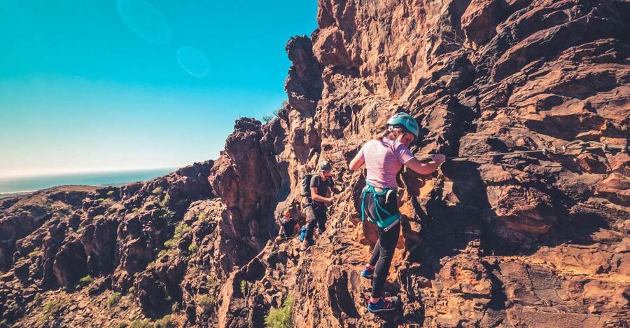 Gran Canaria: Vía Ferrata Tour for Beginners - A beginner via ferrata that actually teaches you