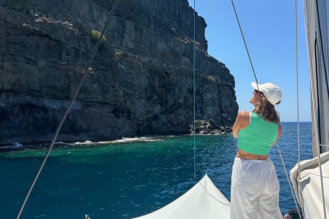 Gran Canaria Virgin Beaches Boat Tour with Food - A small catamaran day in Gran Canaria, with food that actually fills you up
