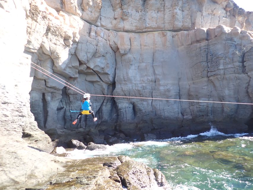 Las Palmas: Coastering, Via Ferrata, Water Jumping & Snorkel - Secret stop and safety briefing: how the guides set you up fast