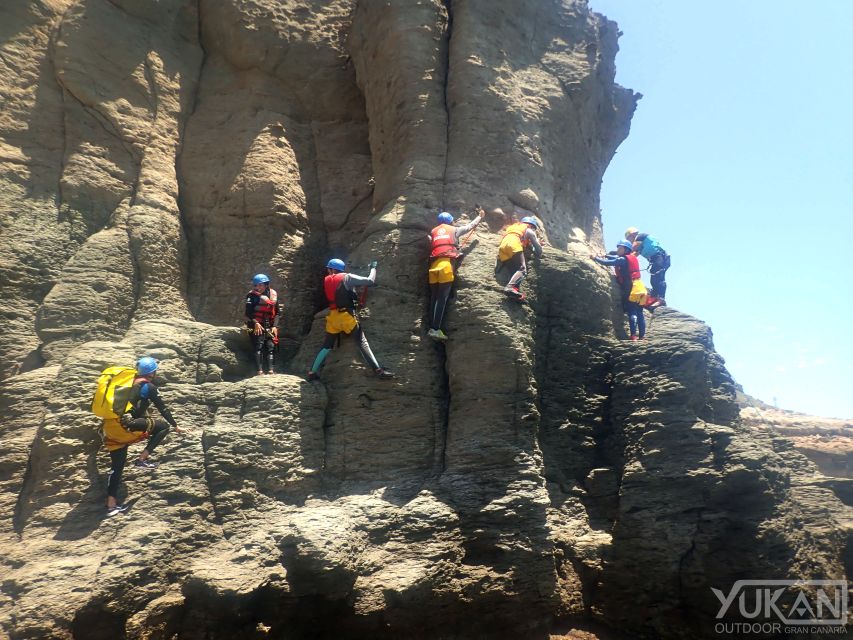 Las Palmas: Coastering, Via Ferrata, Water Jumping & Snorkel - Fitness level, nerves, and who should sit this one out
