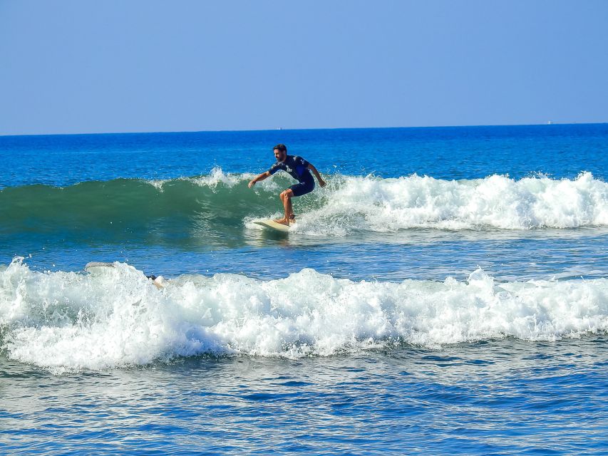 Las Palmas: Learn to Surf with a Special Price for Two Group - Entering Eurocenter, Then Trading Shoes for Wetsuit