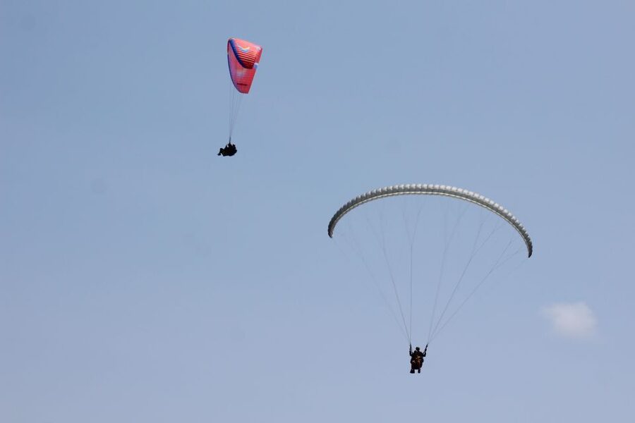 Las Palmas: tandem paragliding flights for everyone - The flight route: Los Giles, sea views, then back over Las Canteras