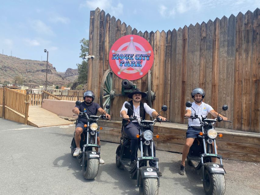 Maspalomas: E-Scooter or E-Bike Tour+Western Town Sioux City - Key Highlights You Will Feel Right Away