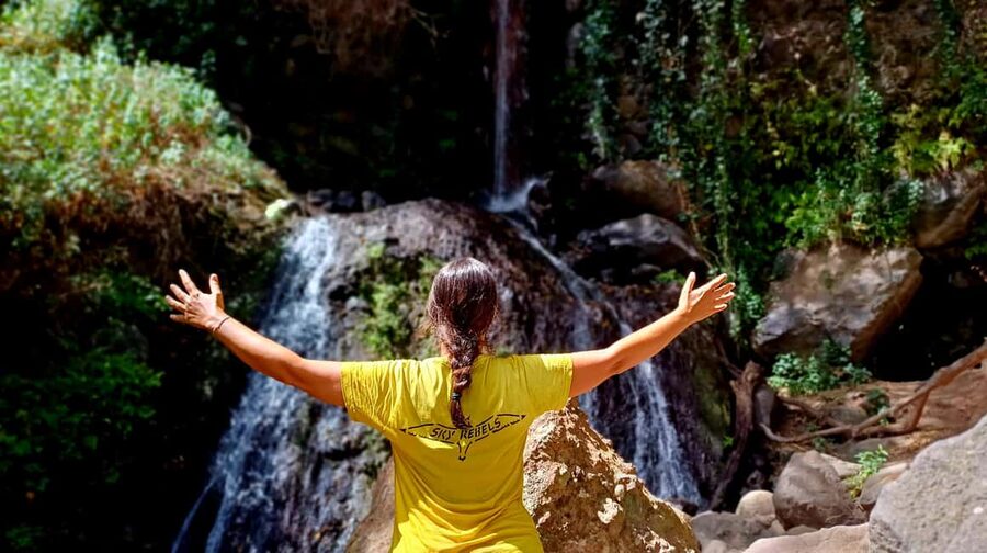 Maspalomas: Hiking in the Waterfalls with Sky Rebels - The hike on your feet: 8 to 9 km with unevenness around 300 m