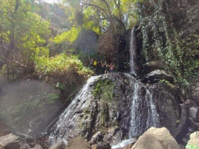 Hiking in the Waterfalls with Sky Rebels