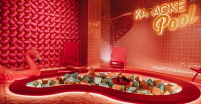 Holiday World Themed Karaoke Room Rental