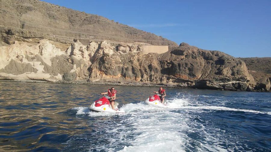 Maspalomas: Jetski Safari 60 Minutes - Free PickUp & DropOff - The ride itself: learning to drive a Yamaha VX