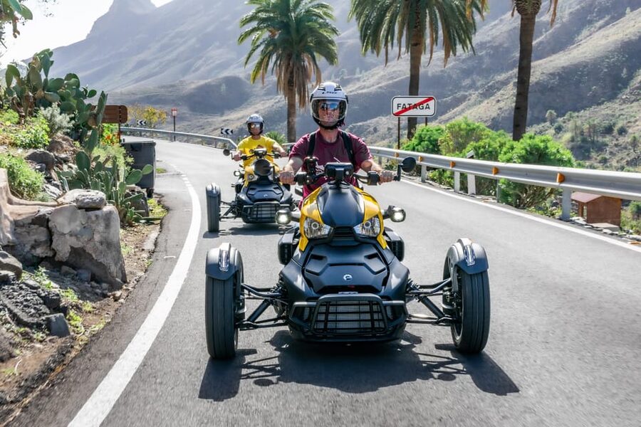 Maspalomas: Ryker Moto Tour to Fataga (Mountain buggy) - The Drive From Maspalomas to Fataga: Curves, Views, and a Calm Pace