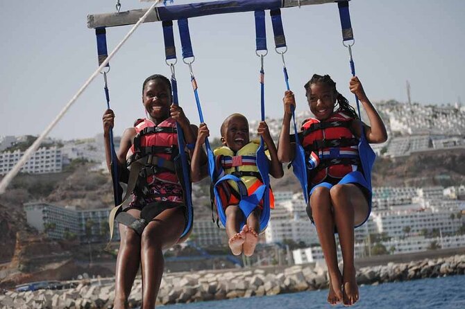 Parasailing Tours Puerto Rico - Gran Canaria Parasailing Over Puerto Rico Bay, Not the Caribbean