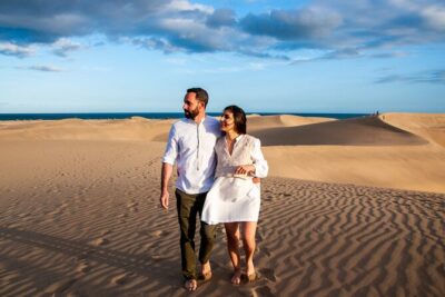 Photoshoot at Dunas Maspalomas in Desert Beach Ocean View