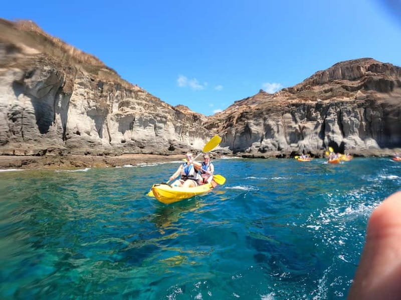 Puerto Mogán: Guided Adventure Kayak Tour in Caves & Snorkel - Small Group Energy, Guides Who Teach Instead of Herd