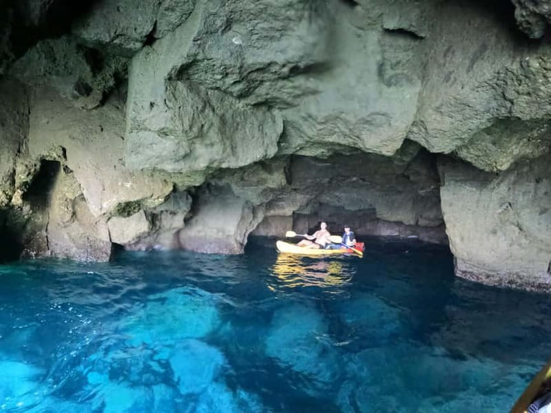 Puerto Mogán: Guided Adventure Kayak Tour in Caves & Snorkel - Cave Swimming When Conditions Allow, What It Feels Like