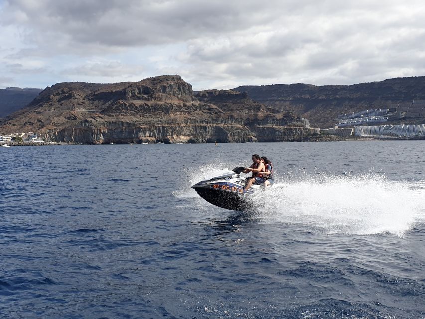 Puerto Rico de Gran Canaria: Jetski Tour - Puerto Rico de Gran Canaria: Finding Puerto Base and starting smoothly