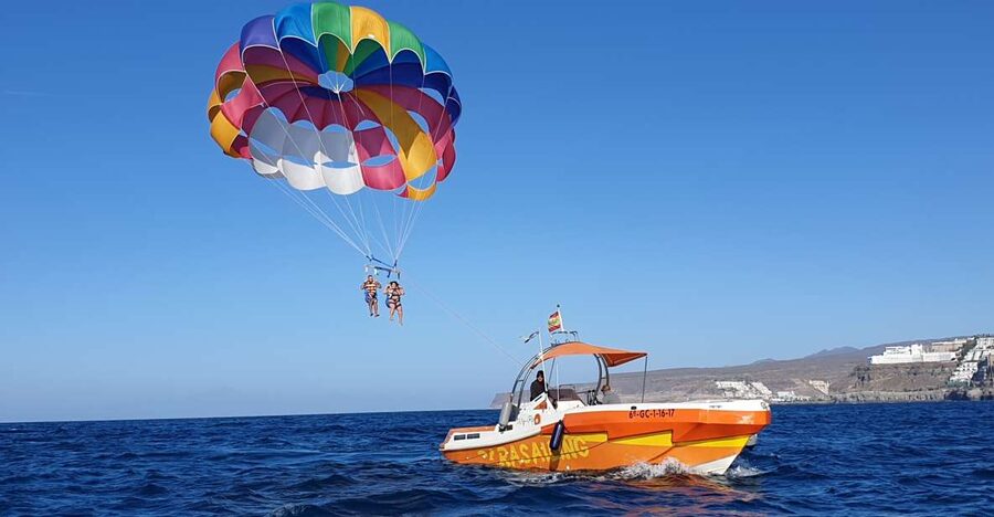 Puerto Rico de Gran Canaria : Parasailing - Puerto Rico de Gran Canaria parasailing: why this ride is worth your time