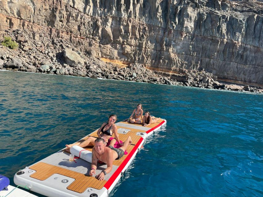 Puerto Rico, Gran Canaria: Boat Tour with Tapas and Drinks - The 4-Hour Flow: Sailing Time, Mogán Swim Stop, and Return