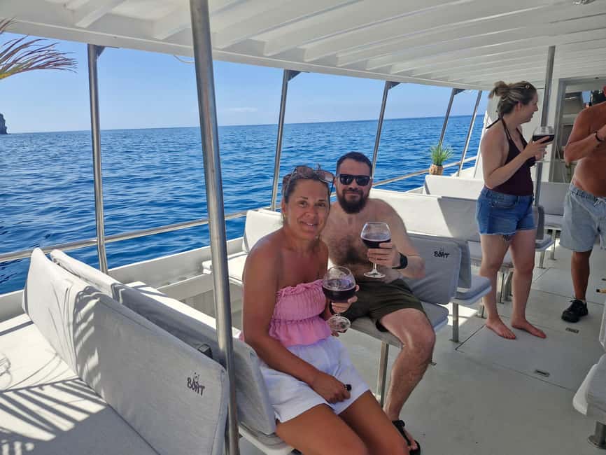 Puerto Rico, Gran Canaria: boat trip, drinks, food, paddle surfing, snorkeling - Paddle Surfing Without Feeling Like a Lesson You Paid For