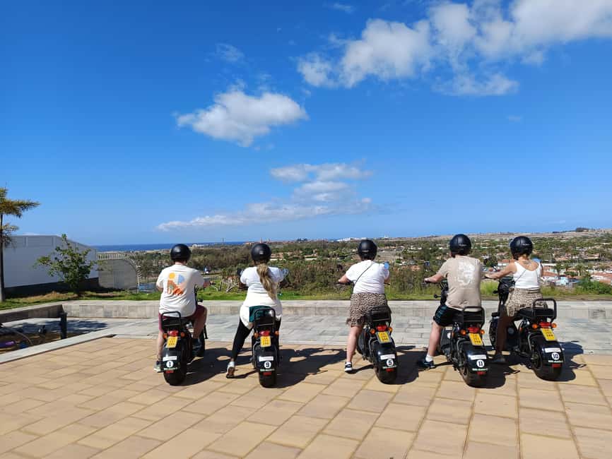 Rent e-Scooter 2 seat from 1 till 4 Hour: Explore Maspalomas - Price value: $23 per person for 1 to 4 hours, plus a few extras